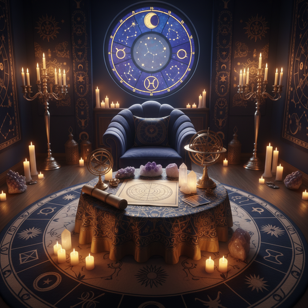 Indian astrologer providing Vedic astrology reading in Boston office