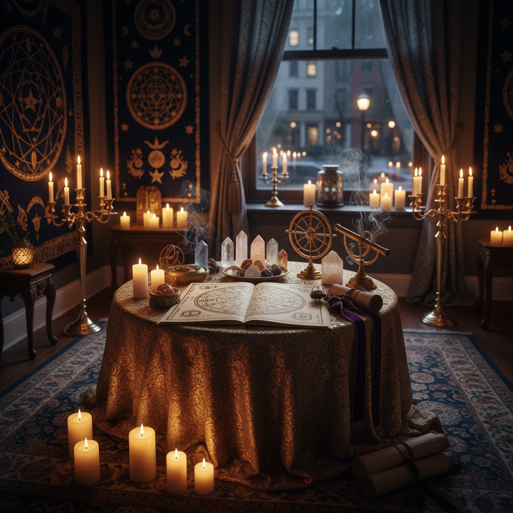 Trusted Indian astrologer Boston conducting Vedic astrology reading