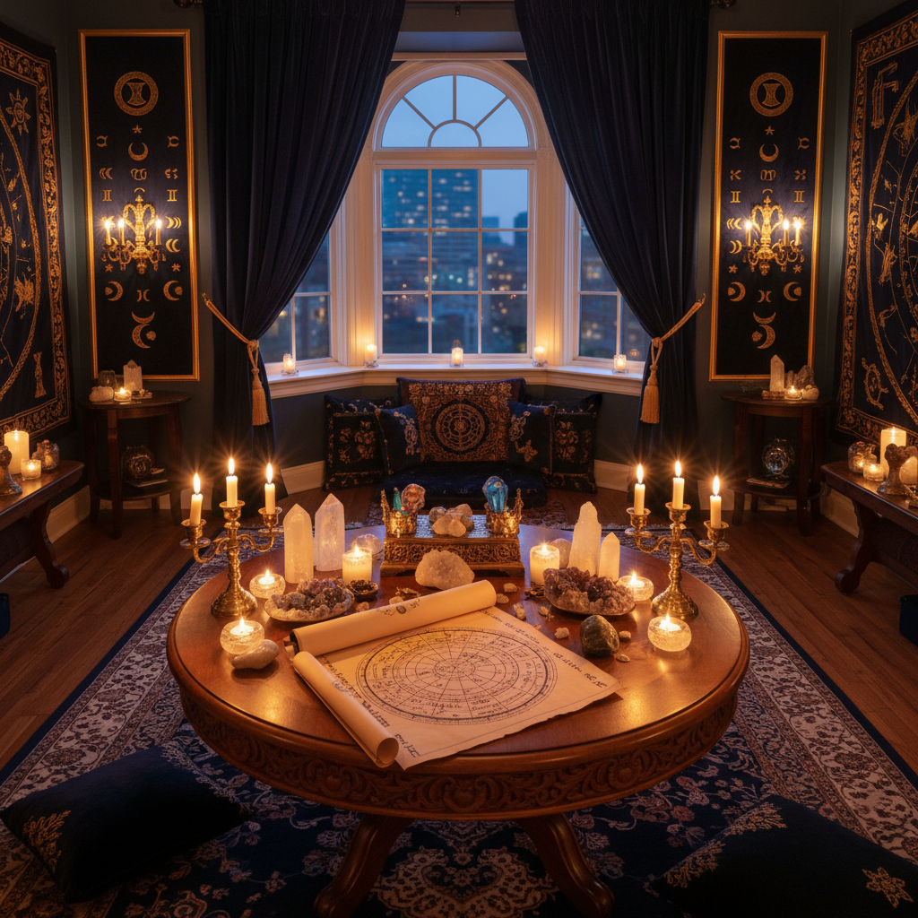 Spiritual healing session with Indian astrologer in Boston location