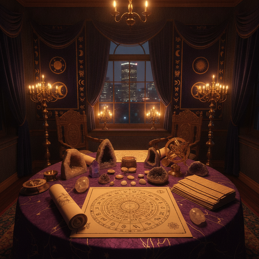 Indian astrologer in Boston conducting precise jyotish reading session