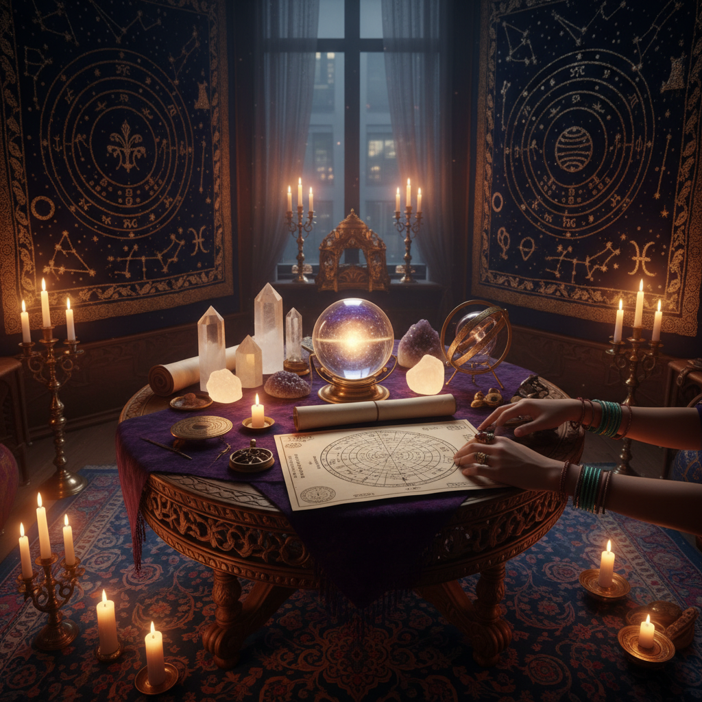 Indian astrologer offering Vedic astrology services in Boston