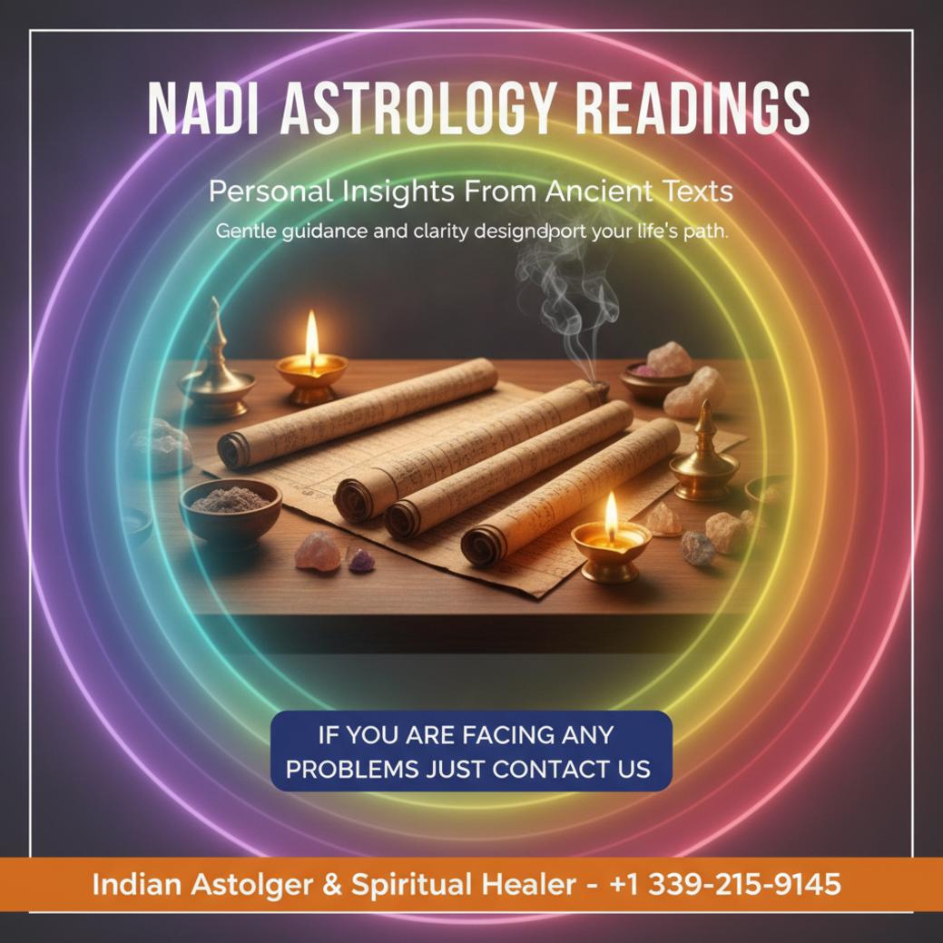 Ancient palm leaf manuscripts for nadi astrology in Lowell MA