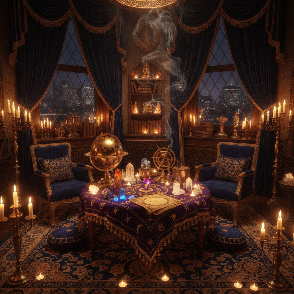 Spiritual healing session with Indian astrologer in Boston center