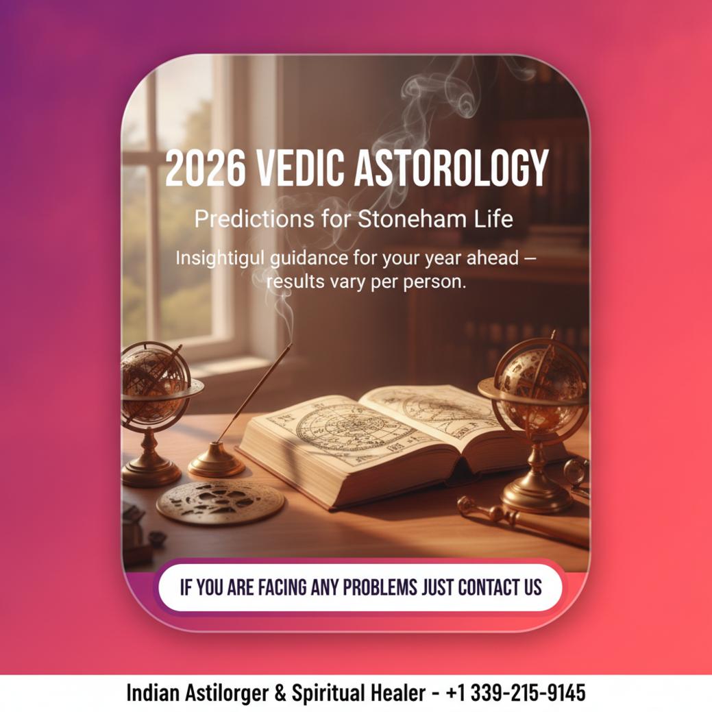 2026 Vedic astrology predictions with charts and instruments in Stoneham