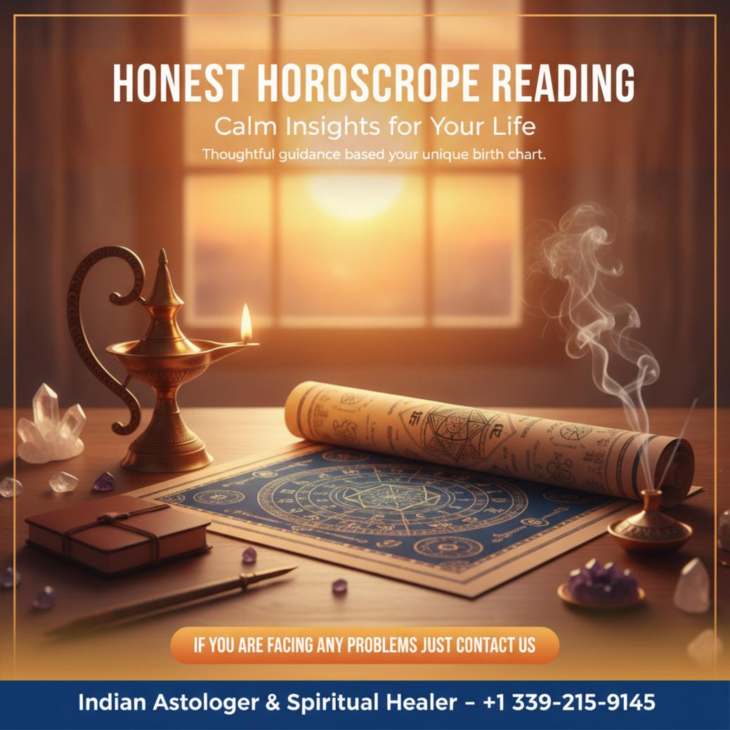 Horoscope reading setup with astrology chart in Reading MA office