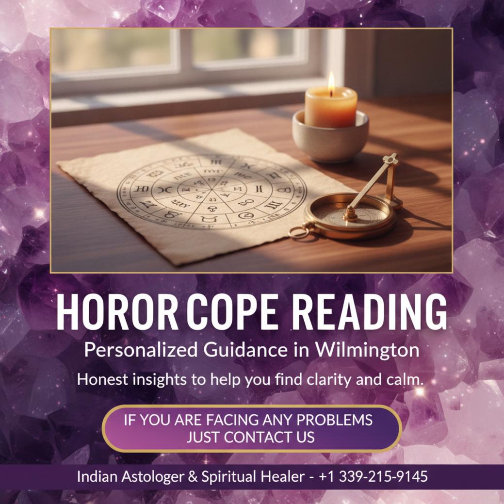Horoscope reading with birth chart and calm light in Wilmington, MA