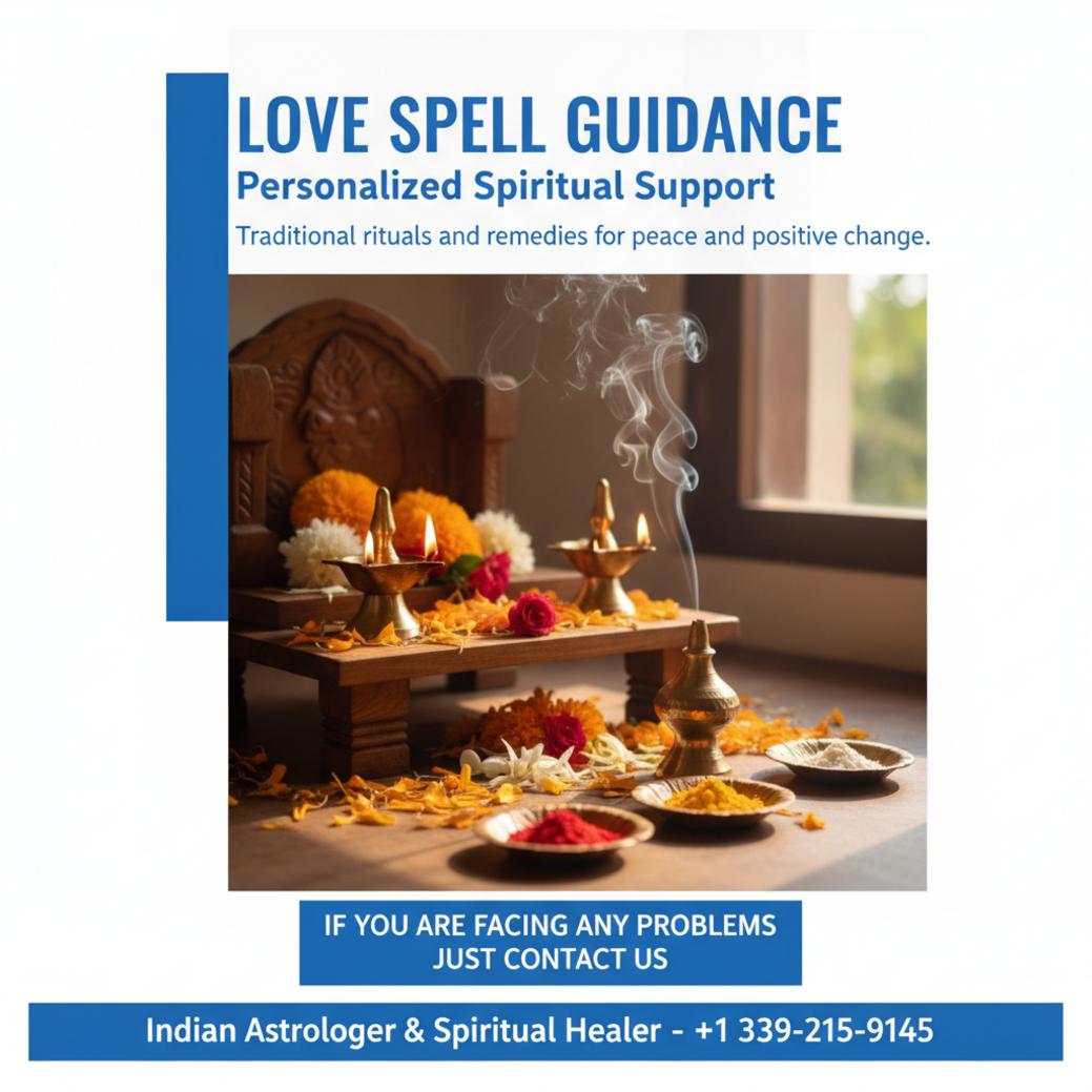 Love spell guidance ritual setup with calm light Wakefield MA