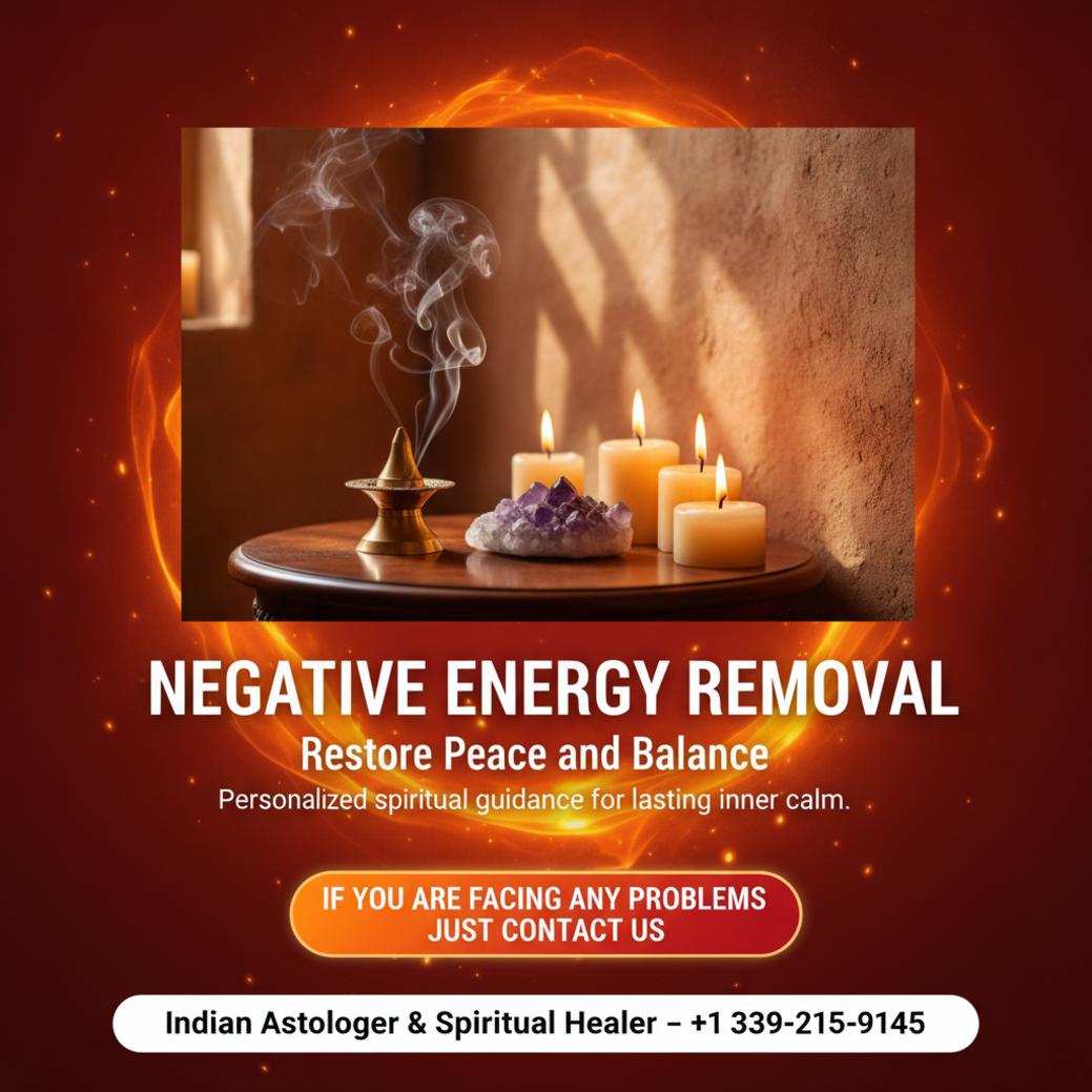 negative energy removal spiritual healing setup in Medford, MA room